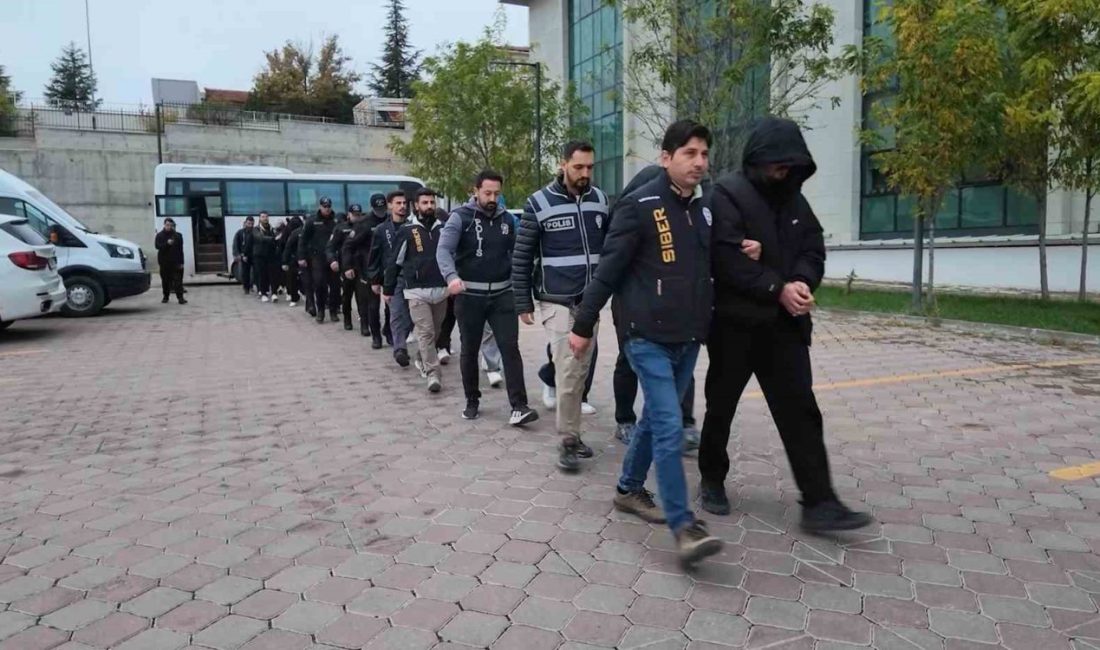 Kırıkkale merkezli 8 ilde yasa dışı bahis faaliyetlerine yönelik düzenlenen