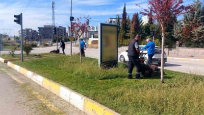 Adıyaman Belediyesi, kent genelinde sonbahar ve kış mevsimine yönelik peyzaj,