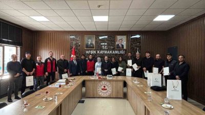 Kahramanmaraş’ın Afşin ilçesinde tarımda su tasarrufunu artırmak amacıyla düzenlenen Etkin