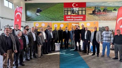 Ağrı’da Sertifikalı Buğday Yetiştiriciliğinin Yaygınlaştırılması Projesi kapsamında 1 bin 100