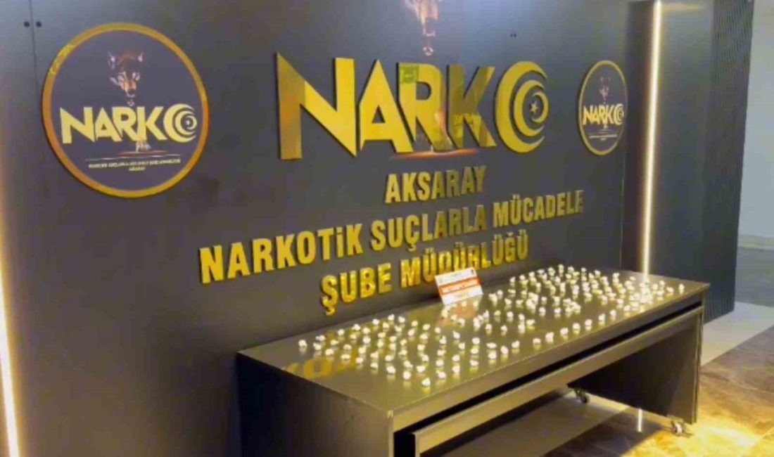 AKSARAY (İHA) – Aksaray’da narkotik ekiplerinin düzenlediği uyuşturucu operasyonlarında 373