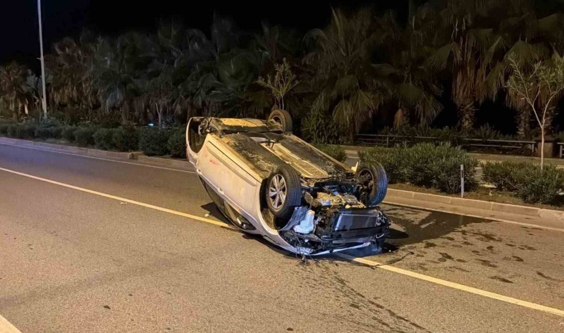 Antalya’nın Alanya ilçesinde iki otomobilin karıştığı trafik kazasında 2 kişi