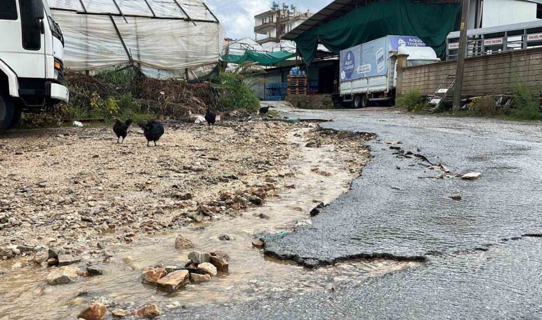 Meteoroloji 4. Bölge Müdürlüğü’nün sarı kodlu uyarıda bulunduğu Antalya’nın Alanya