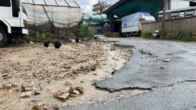 Meteoroloji 4. Bölge Müdürlüğü’nün sarı kodlu uyarıda bulunduğu Antalya’nın Alanya