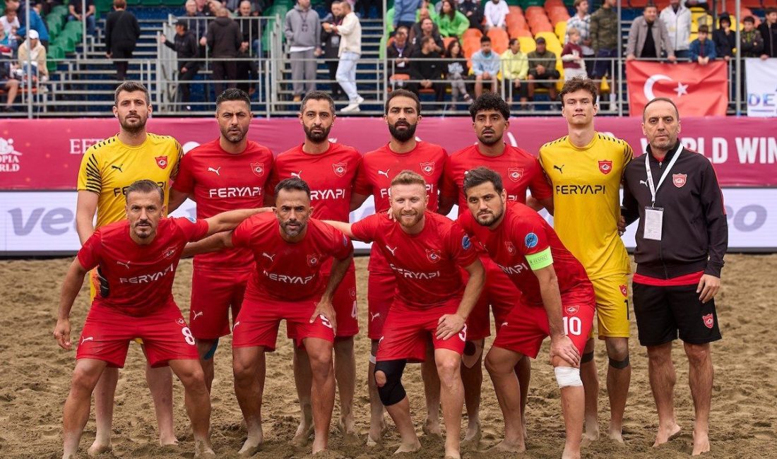 Plaj Futbolu Dünya Kulüpler Şampiyonası’nda mücadele eden Alanya Belediyespor, Kosta