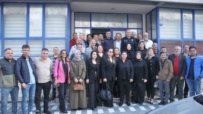 Aliağa’da emniyet ve jandarma birimleri, mahalle muhtarları ve basın mensupları