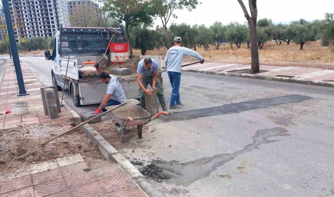 Manisa’nın Şehzadeler ilçesinde farklı kurumlar tarafından yürütülen altyapı çalışmaları nedeniyle