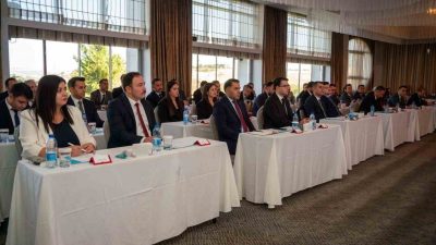 İçişleri Bakan Yardımcısı Mehmet Cangir ve Göç İdaresi Başkanı Muhammet