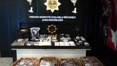 Ankara İl Emniyet Müdürlüğü ekiplerince uyuşturucu madde ticaretine yönelik son