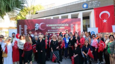 Antalya Büyükşehir Belediyesi, Cumhuriyet’in 103. yılını sanatın evrensel diliyle kutlamak