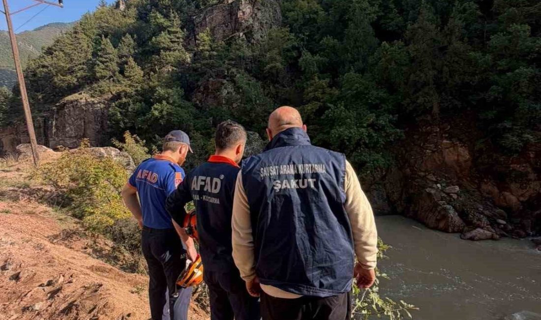 Artvin’de kontrolden çıkarak Şavşat Deresi’ne düşen araçtaki bir kişi, ekiplerin