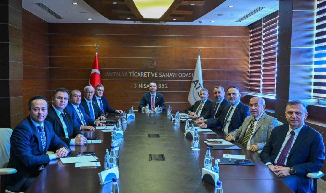 Antalya Ticaret ve Sanayi Odası (ATSO) Yönetim Kurulu’nda görev dağılımı