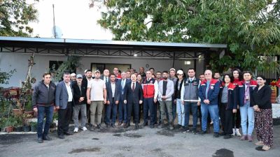 Aydın Valisi Dr. Osman Varol, Köşk ilçesine bağlı Sarıçam Mahallesi’nde