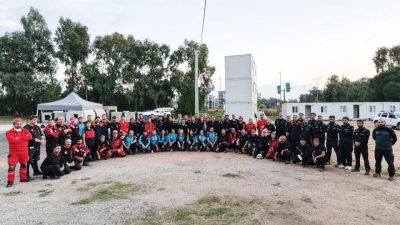 İzmir Bölge Düzeyi Tatbikatı kapsamında Aydın’da gerçekleştirilen saha ve masa