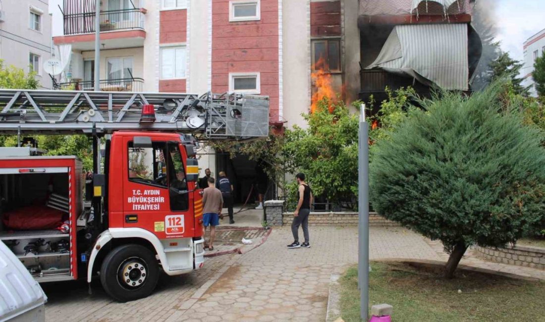 Aydın’ın Efeler ilçesinde meydana gelen tüp patlaması nedeniyle zor durumda