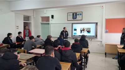 Kırklareli’nin Babaeski ilçesinde 209 öğrenciye siber zorbalık, güvenli internet kullanımı