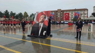 Samsun’un Bafra ilçesinde 29 Ekim Cumhuriyet Bayramı’nın 103’üncü yıl dönümü,