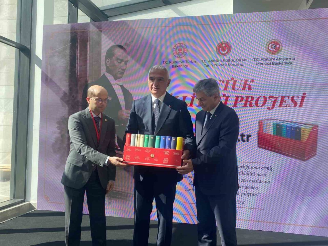 Kültür ve Turizm Bakanı Mehmet Nuri Ersoy, Nutuk Külliyatı Projesi’nin