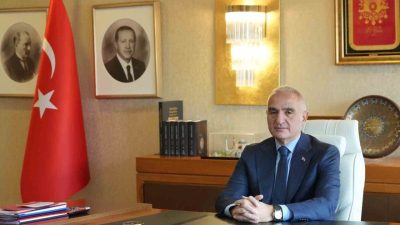 Kültür ve Turizm Bakanı Mehmet Nuri Ersoy, Cumhuriyetin ilanının 103.