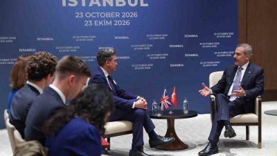 Dışişleri Bakanı Hakan Fidan, Birleşik Krallık Dışişleri Bakanı Ed Miliband