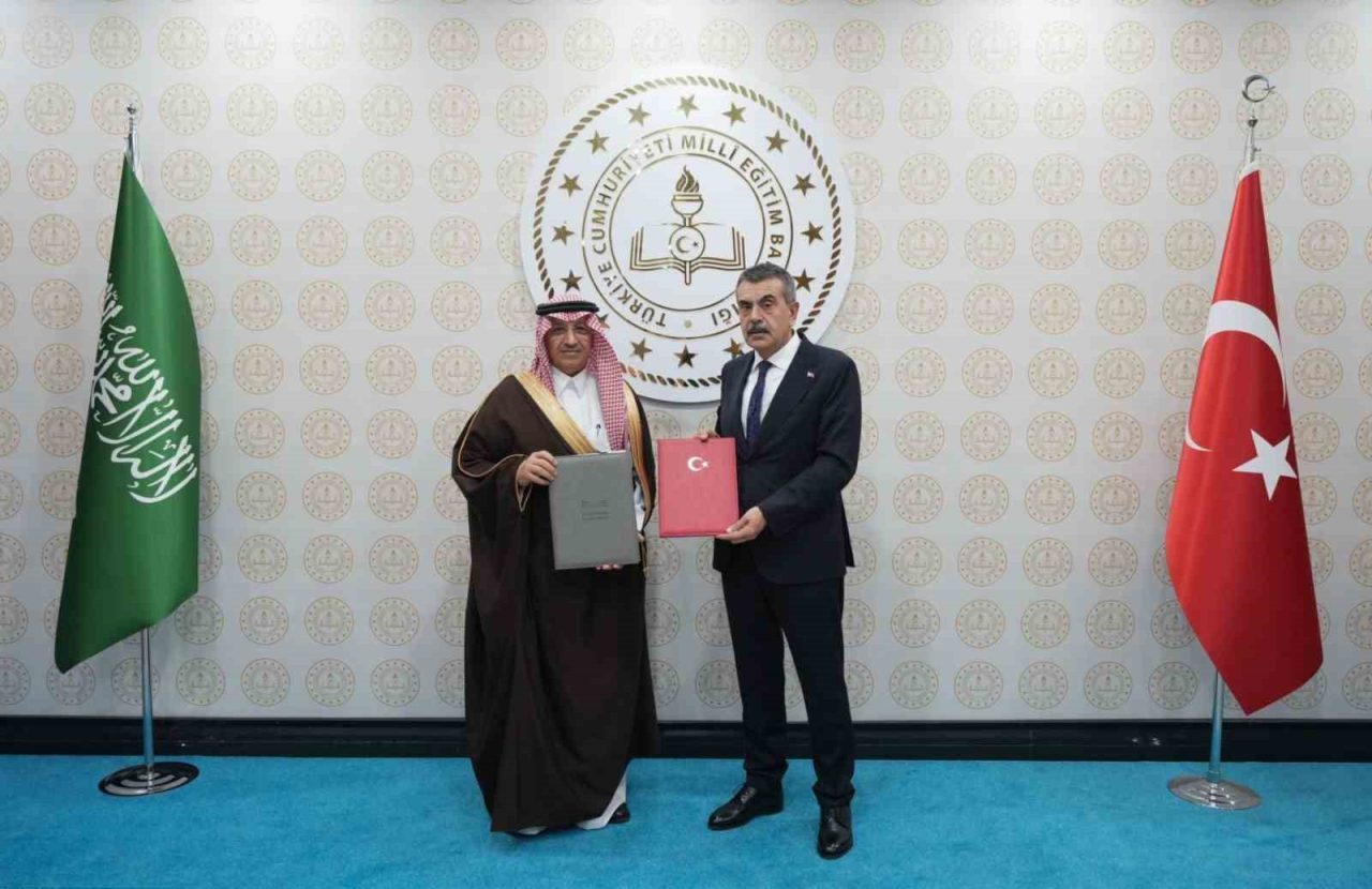 Milli Eğitim Bakanı Yusuf Tekin, Suudi Arabistan Eğitim Bakanı Yusuf