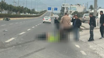 Balıkesir’in Edremit ilçesinde otomobil ile motosikletin çarpıştığı kazada 1 kişi