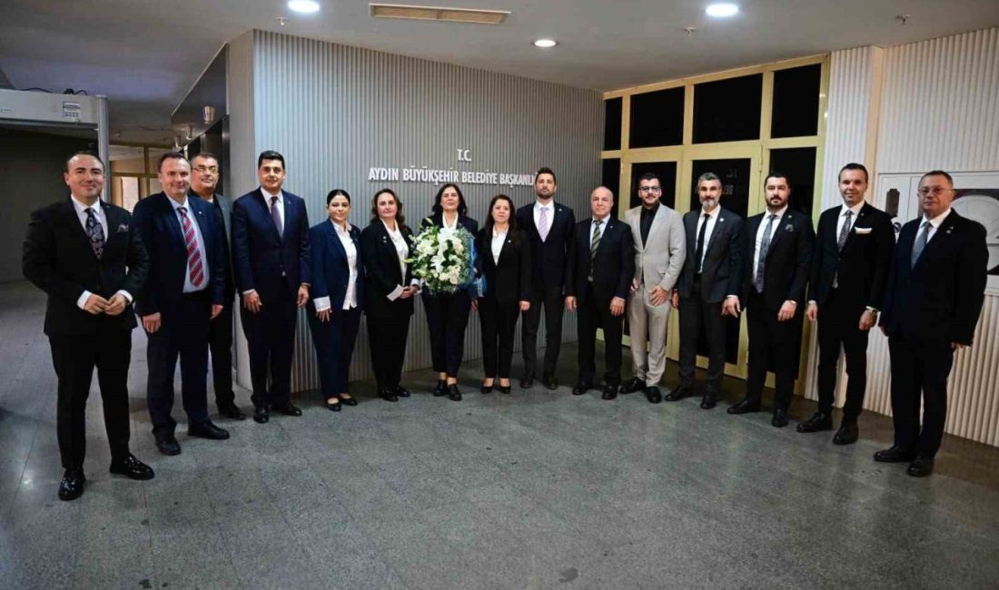 Aydın Büyükşehir Belediye Başkanı Özlem Çerçioğlu’na, Aydın Sanayi Odası Yönetim