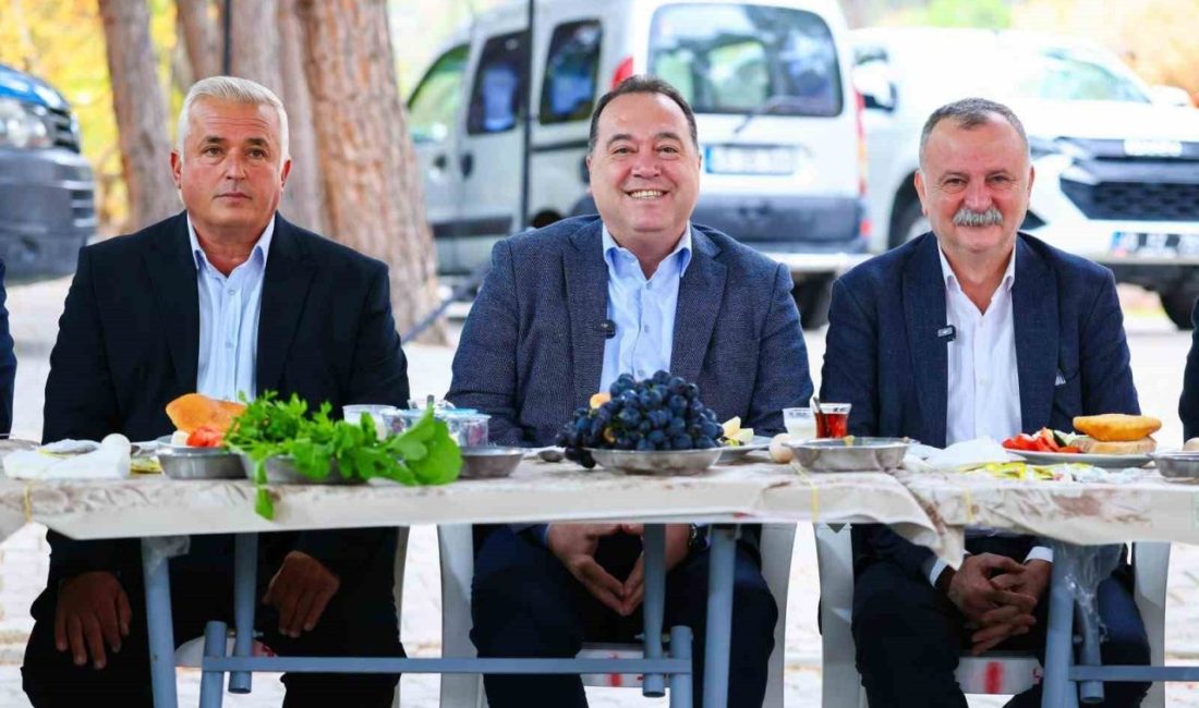 Manisa Büyükşehir Belediye Başkanı Besim Dutlulu, Yunusemre ilçesinin Yuntdağı bölgesindeki