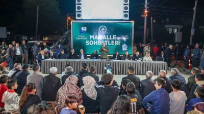DÜZCE(İHA) – Düzce Belediye Başkanı Dr. Faruk Özlü, mahalle toplantıları