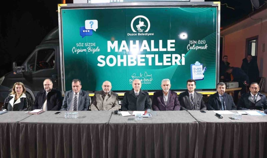 Düzce Belediye Başkanı Dr. Faruk Özlü, “Bütün şebekemizi yenilediğimizde, arıtma