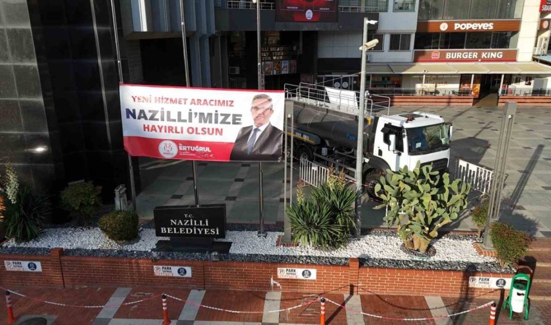 Nazilli Belediye Başkanı Dr. Ertuğrul Tetik’in göreve gelmesinin ardından geçen