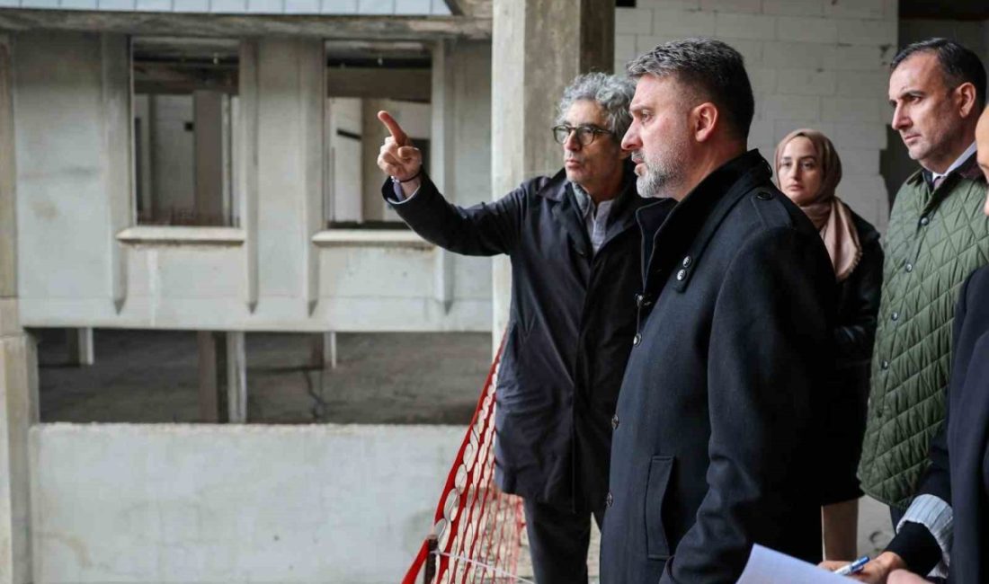 Bursa Büyükşehir Belediye Başkan Vekili Şahin Biba, ‘Çekirge Teras’ projesinde