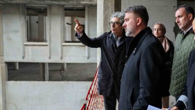 Bursa Büyükşehir Belediye Başkan Vekili Şahin Biba, ‘Çekirge Teras’ projesinde