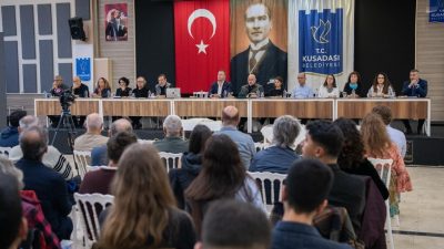 Kuşadası Belediyesi’nin yeni hizmet binası mimari proje yarışması kapsamında düzenlediği