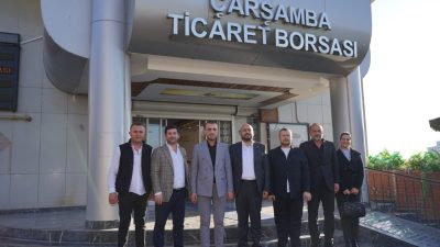 Çarşamba Ticaret Borsası (ÇTB) Yönetim Kurulu Başkanı Selim Yılmaz, gündemlerinde