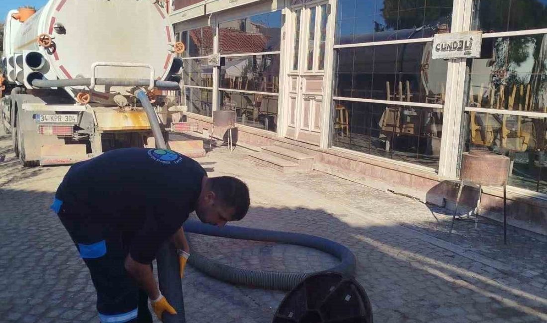 Balıkesir’in Ayvalık ilçesinde, Balıkesir Büyükşehir Belediyesi bünyesindeki Balıkesir Su ve