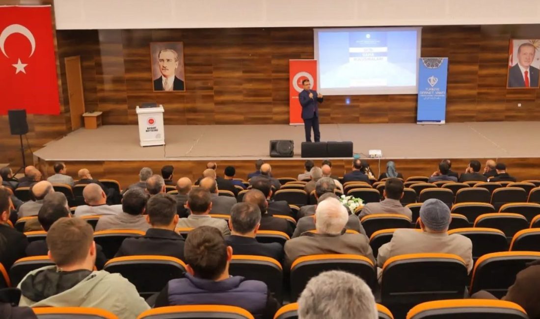 Diyanet İşleri Başkanlığı tarafından düzenlenen ’Saha Buluşmaları: İstişare ve Gelişim’