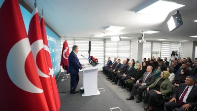 Büyük Birlik Partisi (BBP) Genel Başkanı Mustafa Destici, Türk Devletleri