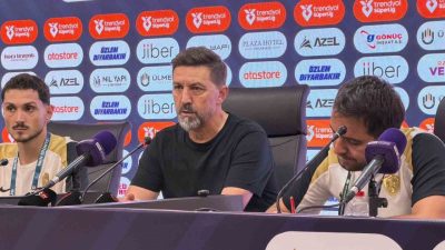 Amed Sportif Faaliyetler Teknik Direktörü Besnik Hasi, Konyaspor maçının ardından,