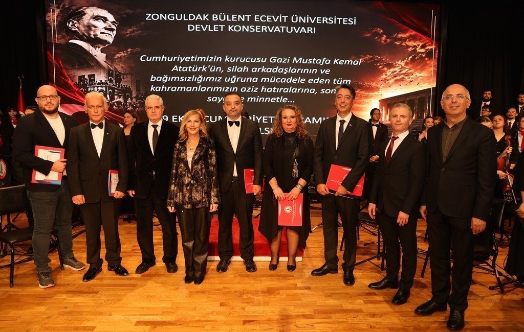 Zonguldak Bülent Ecevit Üniversitesinde (BEUN) 29 Ekim Cumhuriyet Bayramı münasebetiyle