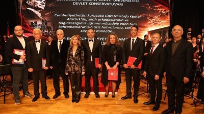 Zonguldak Bülent Ecevit Üniversitesinde (BEUN) 29 Ekim Cumhuriyet Bayramı münasebetiyle