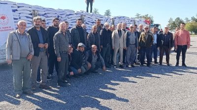 Konya’nın Beyşehir ve Hüyük ilçelerinde kırmızı mercimek üretimini artırmak amacıyla