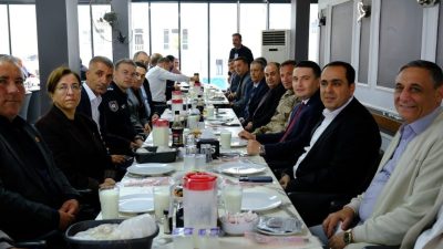 Birecik’te 19 Ekim Muhtarlar Günü dolayısıyla muhtarlar onuruna yemek programı