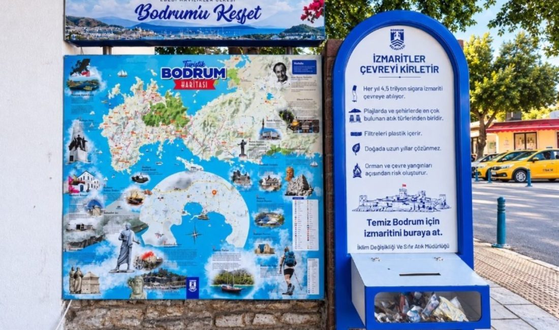 Bodrum Belediyesi, vatandaşların geri dönüşüm alışkanlıklarını desteklemek amacıyla hizmete sunduğu