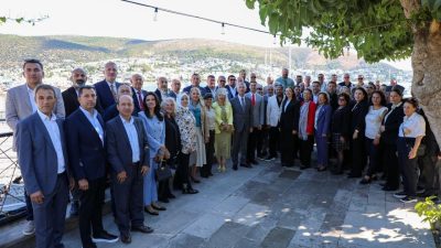 Muhtarlar Günü, Muğla’nın Bodrum ilçesinde düzenlenen törenle kutlandı. İlçe protokolünün