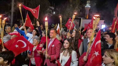 Türkiye Cumhuriyeti’nin kuruluşunun 103’üncü yıl dönümü kutlamaları kapsamında Muğla’nın Bodrum