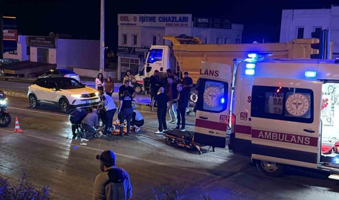 Muğla’nın Bodrum ilçesinde motosikletin çarptığı kadın hayatını kaybetti. Kaza anı