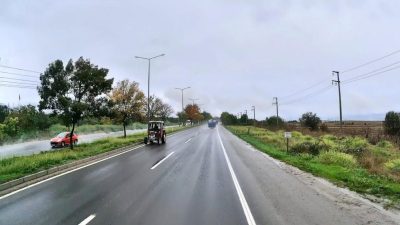 Bolu’da D-100 kara yolunda ters şeride girerek İstanbul istikametine doğru