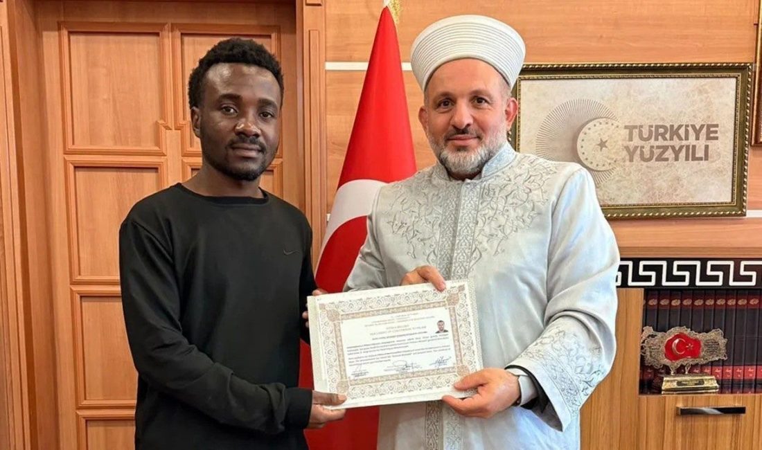 Kongo Cumhuriyeti’nden eğitim amacıyla Türkiye’ye gelen 24 yaşındaki üniversite öğrencisi