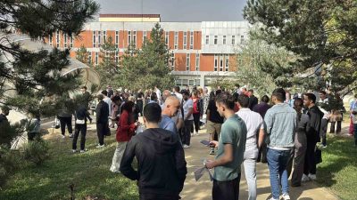 Bolu’da D-100 Karayolu üzerinde devam eden akıllı kavşak çalışmaları nedeniyle